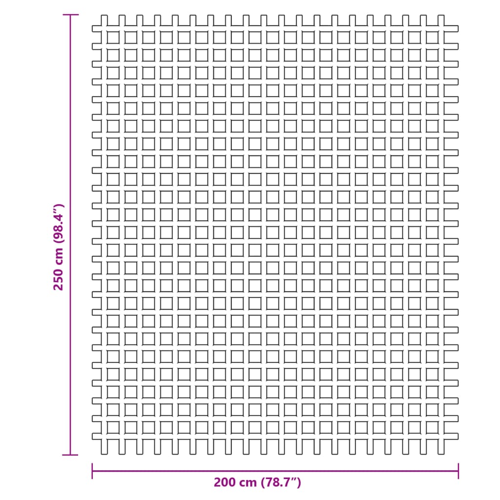 Tappeto da Tenda Verde 2,5x2 m