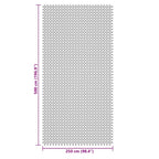 Tappeto da Tenda Verde 5x2,5 m