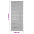 Tappeto da Tenda Verde 6x2,5 m