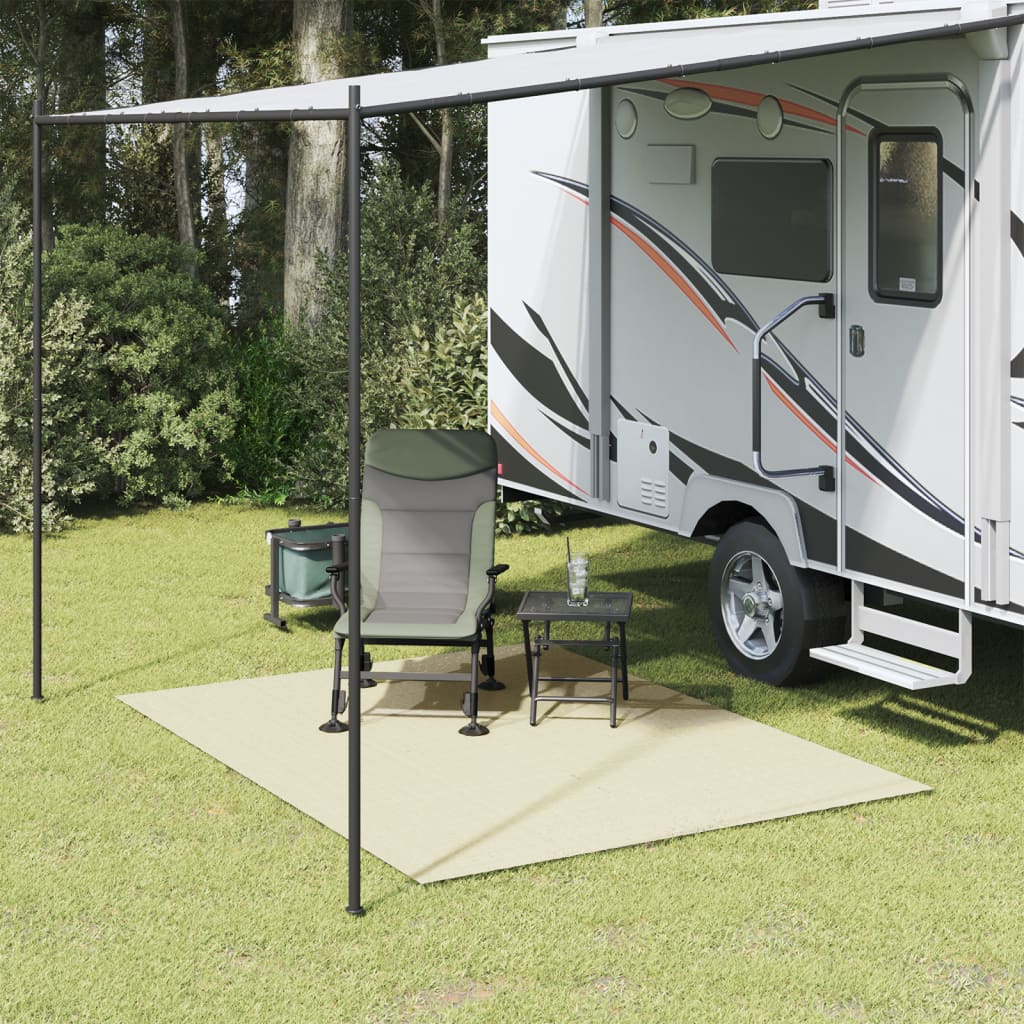 Tappeto da Tenda Crema 4x2 m