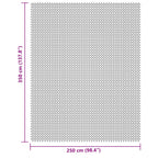 Tappeto da Tenda Crema 3,5x2,5 m
