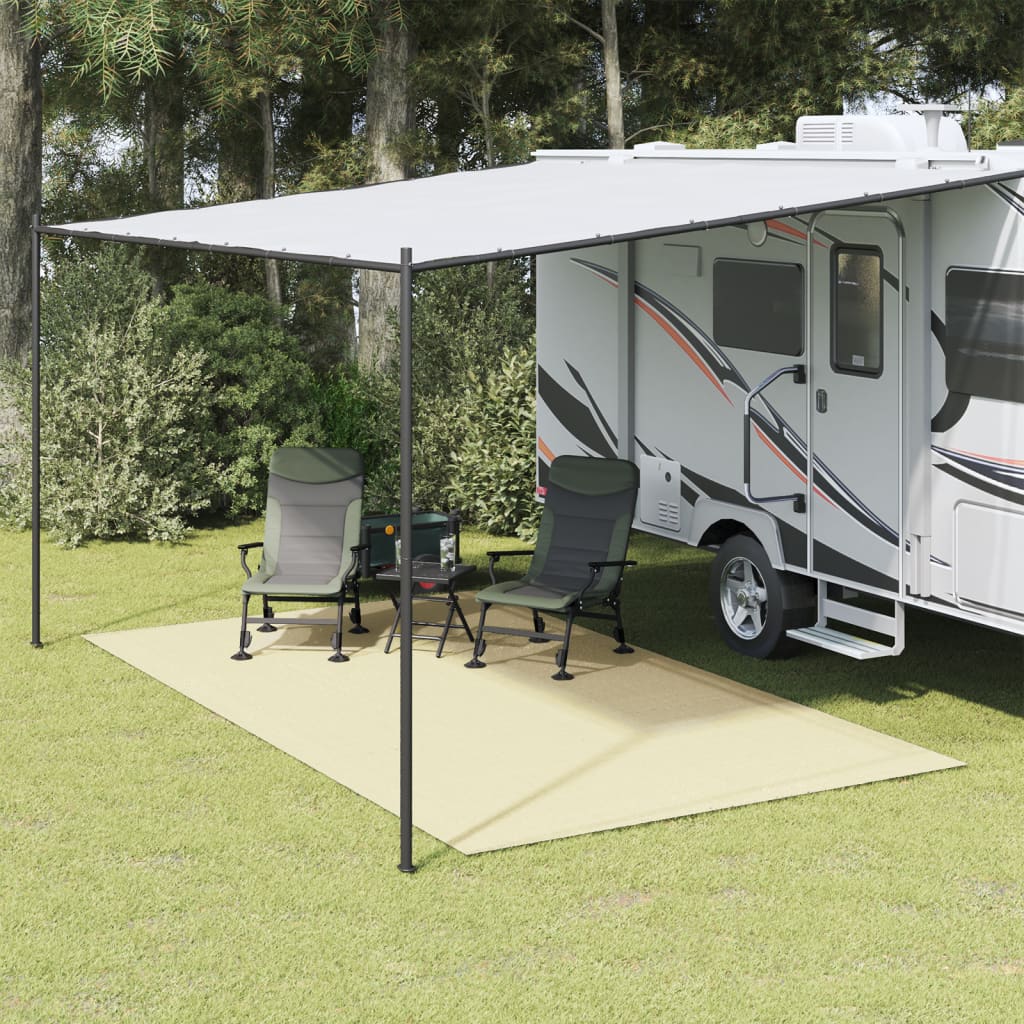 Tappeto da Tenda Crema 4,5x2,5 m