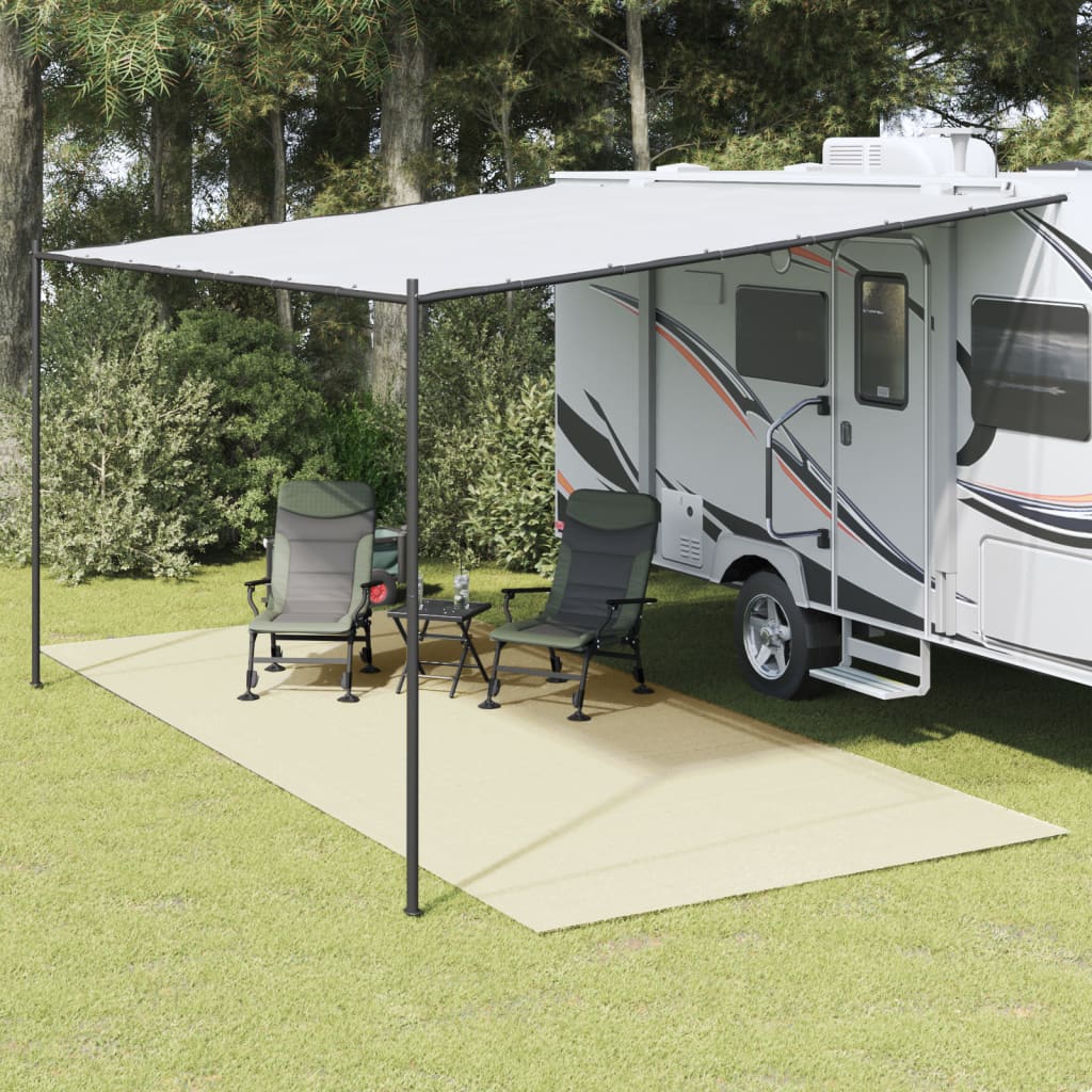 Tappeto da Tenda Crema 5x2,5 m