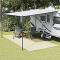 Tappeto da Tenda Crema 5,5x2,5 m
