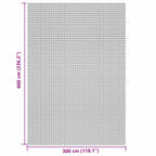 Tappeto da Tenda Crema 6x3 m