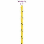 Corda Tenda con Strisce Riflettenti e Chiavi 50 m 3 mm