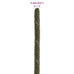 Corda Tenda con Strisce Riflettenti e Chiavi 50 m 5 mm