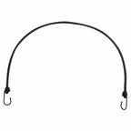 Corde Elastiche con Strisce Riflettenti e Ganci 10 pz 100 cm