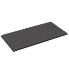 Testiera da Parete 12 pcs Grigio 30 x 15 cm Tessuto