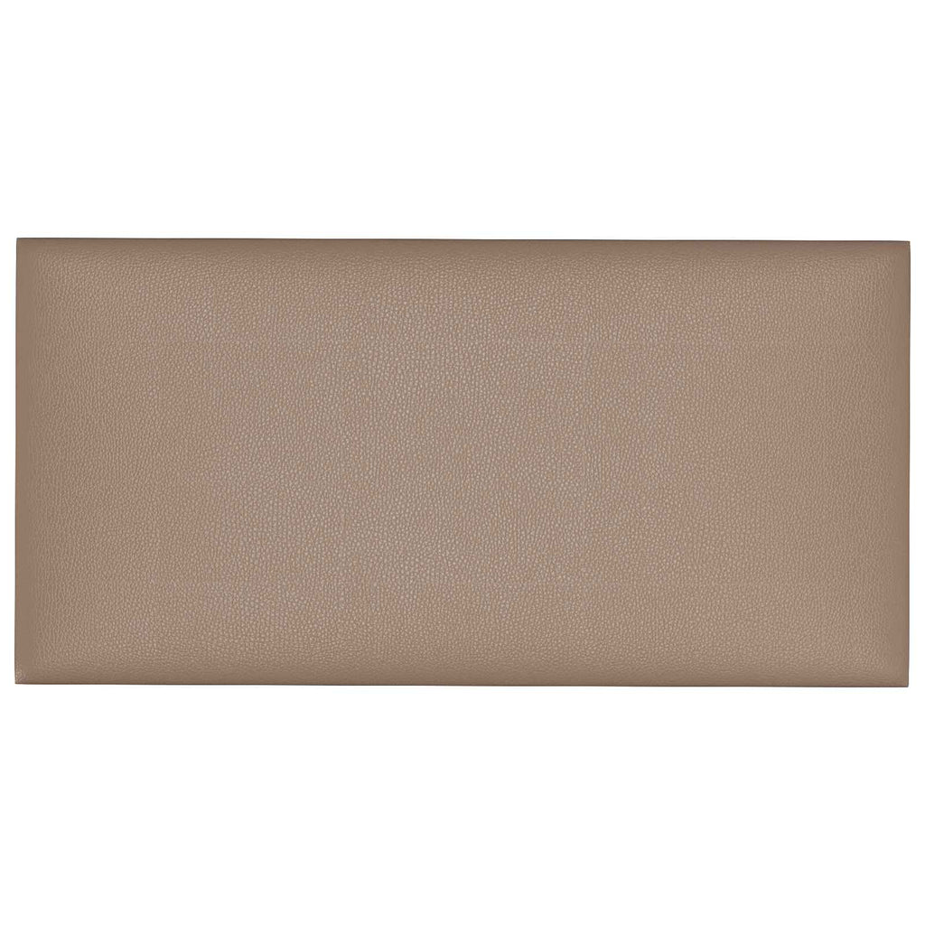 Testiera da Parete 12 pcs Cappuccino 30 x 15 cm Tessuto