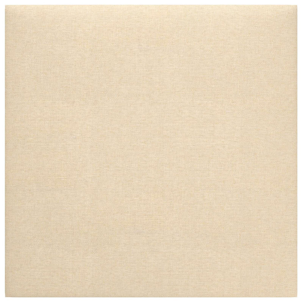 Testiera da Parete 12 pcs Crema 30 x 30 cm Tessuto