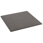 Testiera da Parete 12 pcs Grigio chiaro 30 x 30 cm Tessuto