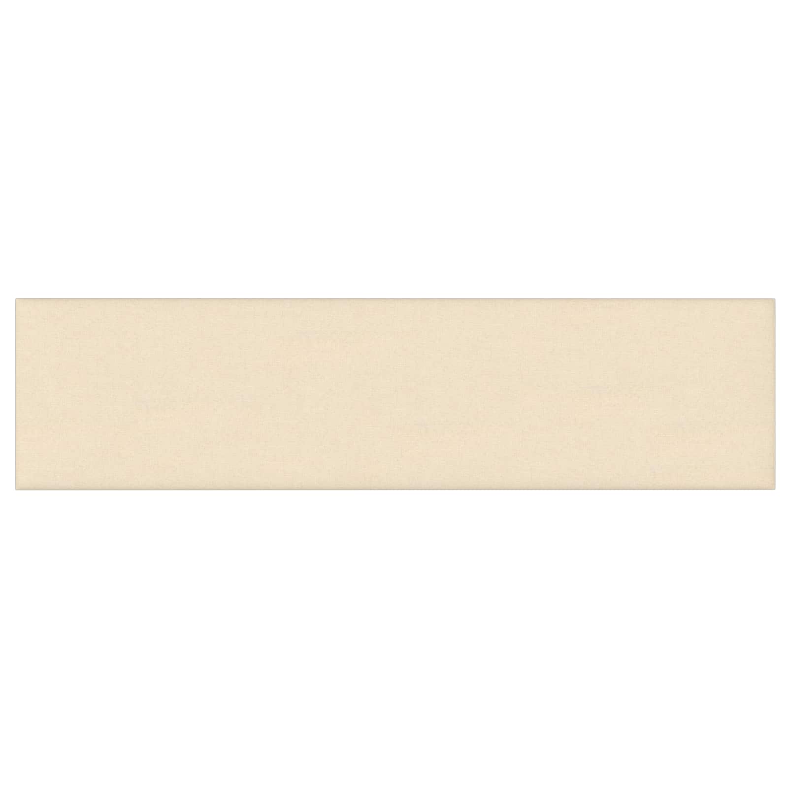 Testiera da Parete 12 pcs Crema 60 x 15 cm Tessuto