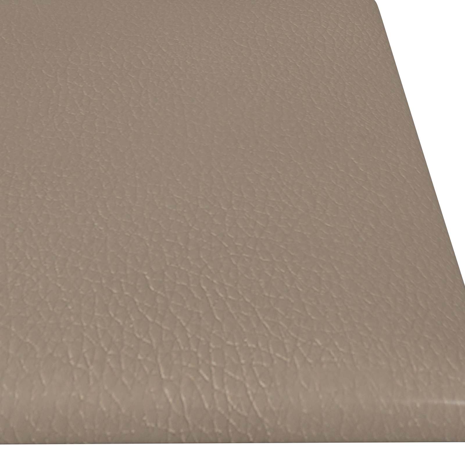Testiera da Parete 12 pcs Cappuccino 60 x 15 cm Tessuto