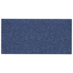Testiera da Parete 12 pcs Blu 60 x 30 cm Tessuto