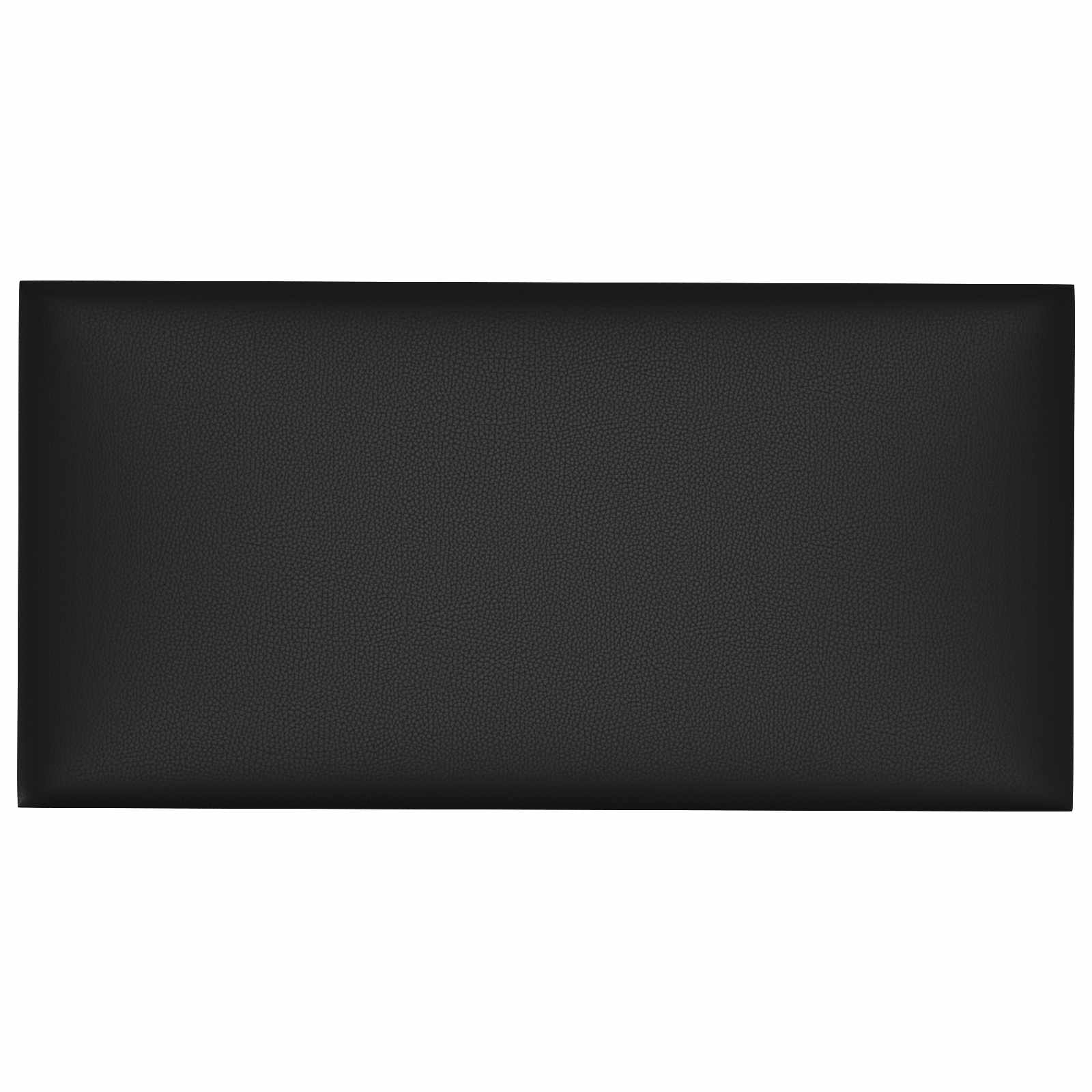 Testiera da Parete 12 pcs Nero 60 x 30 cm Tessuto