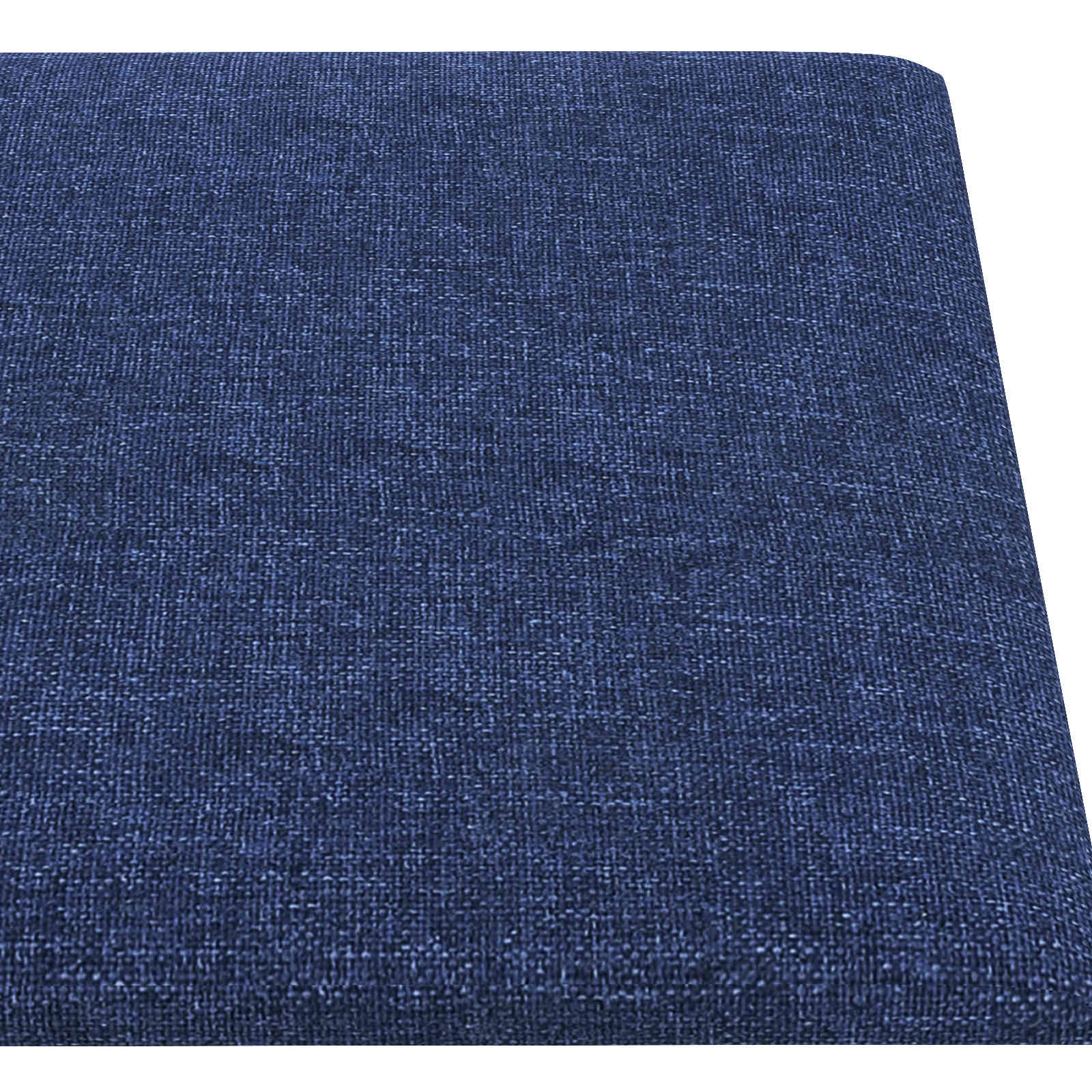 Testiera da Parete 12 pcs Blu 90 x 15 cm Tessuto