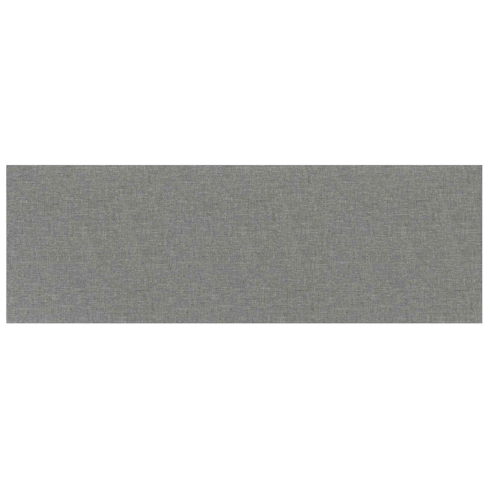 Testiera da Parete 12 pcs Grigio chiaro 90 x 30 cm Tessuto
