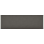 Testiera da Parete 12 pcs Grigio 90 x 30 cm Tessuto