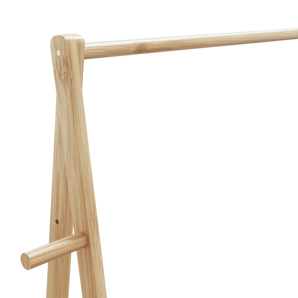 Appendiabiti con Ripiani 96x45,5x150,5 cm in Bambù
