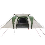 Tenda da Campeggio a Cupola per 6 Persone Verde Impermeabile