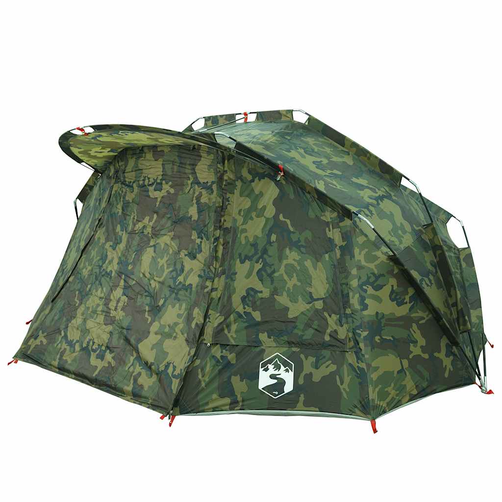 Tenda da Pesca per 5 Persone Mimetica Impermeabile