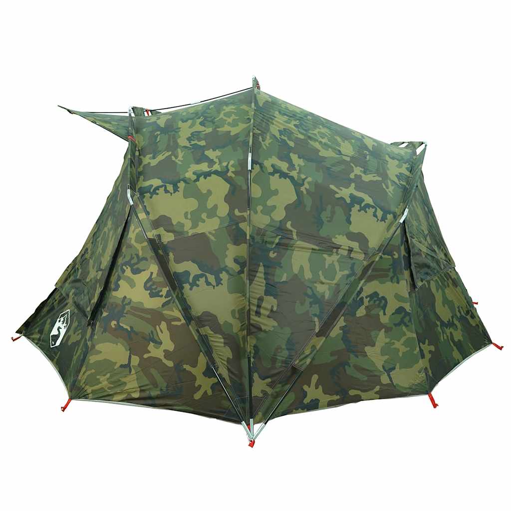 Tenda da Pesca per 5 Persone Mimetica Impermeabile