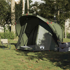 Tenda da Pesca per 4 Persone Verde Oliva Impermeabile