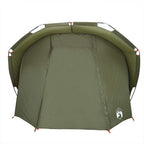 Tenda da Pesca per 4 Persone Verde Oliva Impermeabile