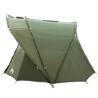 Tenda da Pesca per 4 Persone Verde Oliva Impermeabile