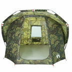 Tenda da Pesca per 4 Persone Mimetica Impermeabile