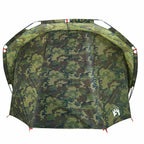 Tenda da Pesca per 4 Persone Mimetica Impermeabile