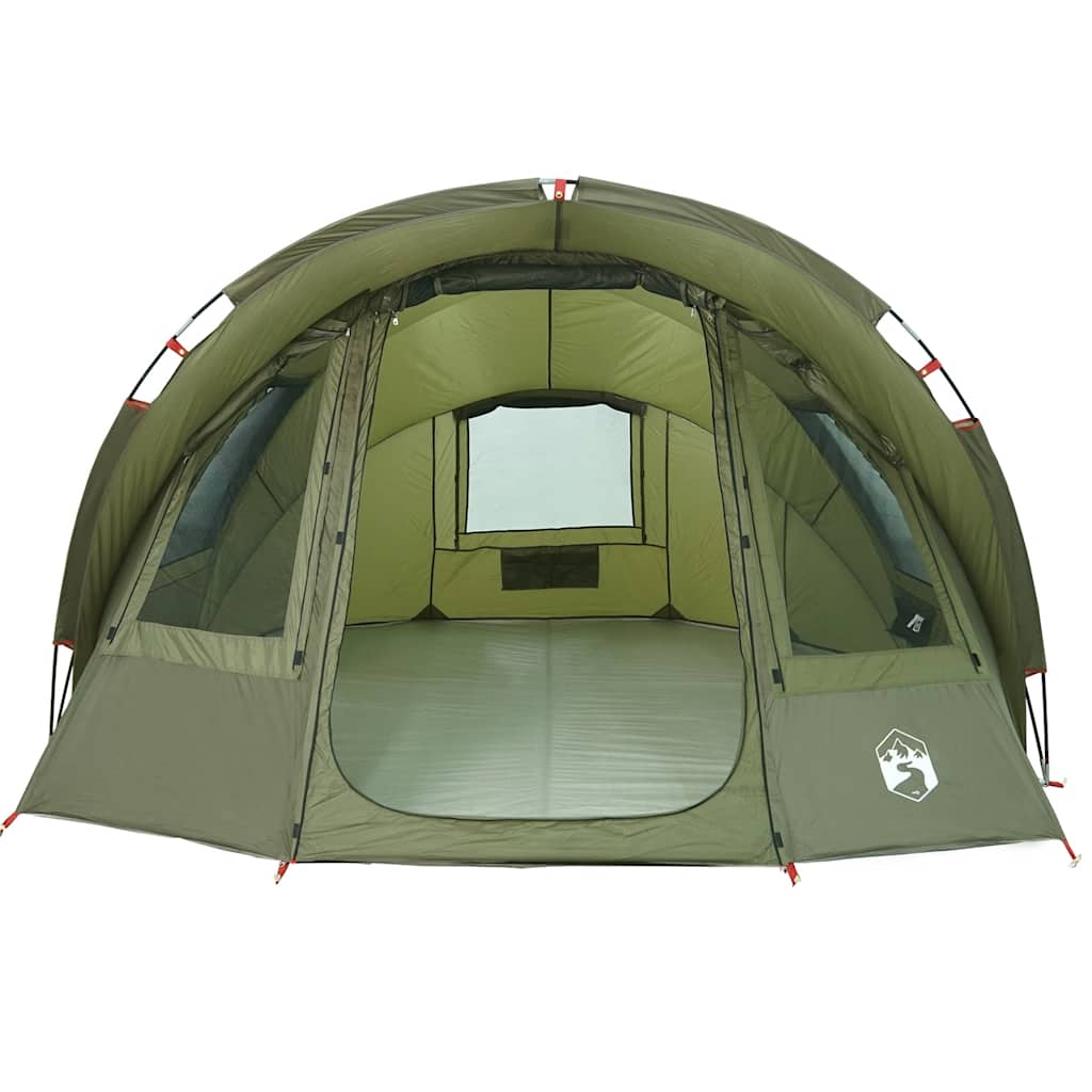 Tenda da Pesca per 2 Persone Verde Oliva Impermeabile