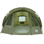 Tenda da Pesca per 2 Persone Verde Oliva Impermeabile