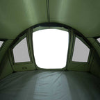 Tenda da Pesca per 2 Persone Verde Oliva Impermeabile