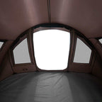 Tenda da Pesca per 2 Persone Marrone Impermeabile