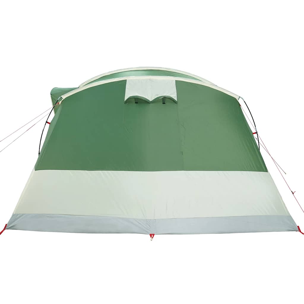 Tenda da Campeggio a Tunnel per 5 Persone Verde Impermeabile