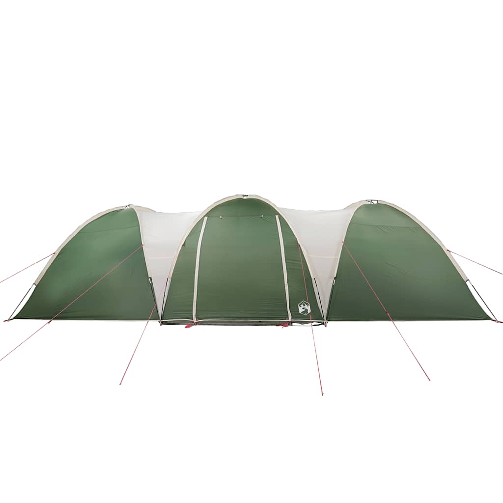 Tenda da Campeggio a Cupola per 8 Persone Verde Impermeabile