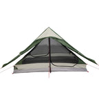 Tenda da Campeggio per 2 Persone Verde Impermeabile