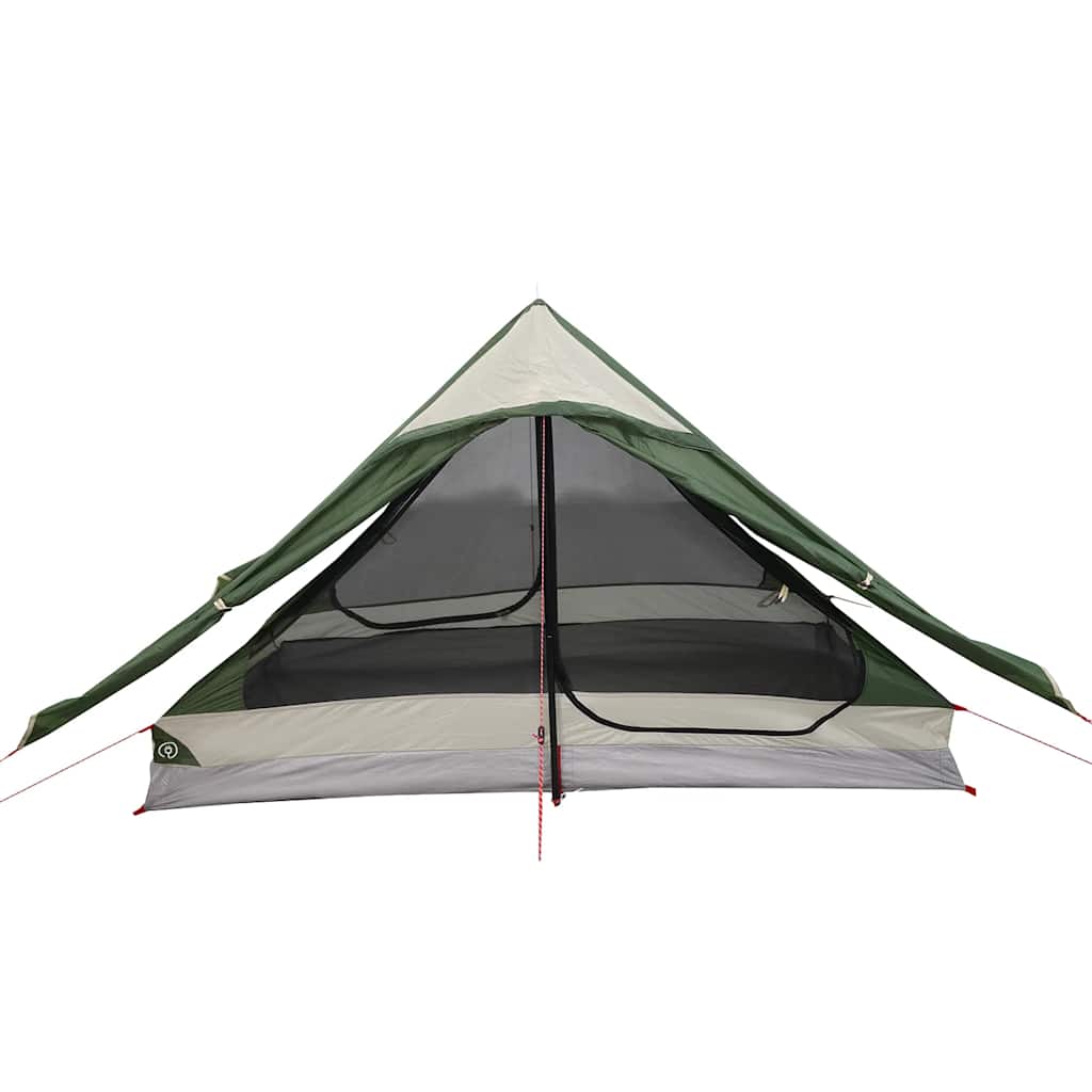 Tenda da Campeggio per 2 Persone Verde Impermeabile