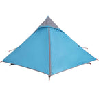 Tenda da Campeggio per 2 Persone Blu Impermeabile
