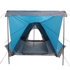 Tenda Familiare Tipi per 6 Persone Blu Impermeabile