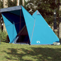 Tenda Familiare Tipi per 6 Persone Blu Impermeabile