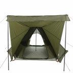 Tenda Familiare Tipi per 6 Persone Verde Oliva Impermeabile