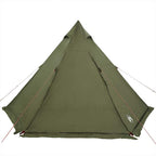 Tenda Familiare Tipi per 6 Persone Verde Oliva Impermeabile
