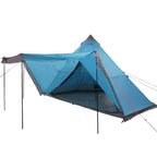 Tenda Familiare Tipi per 8 Persone Blu Impermeabile