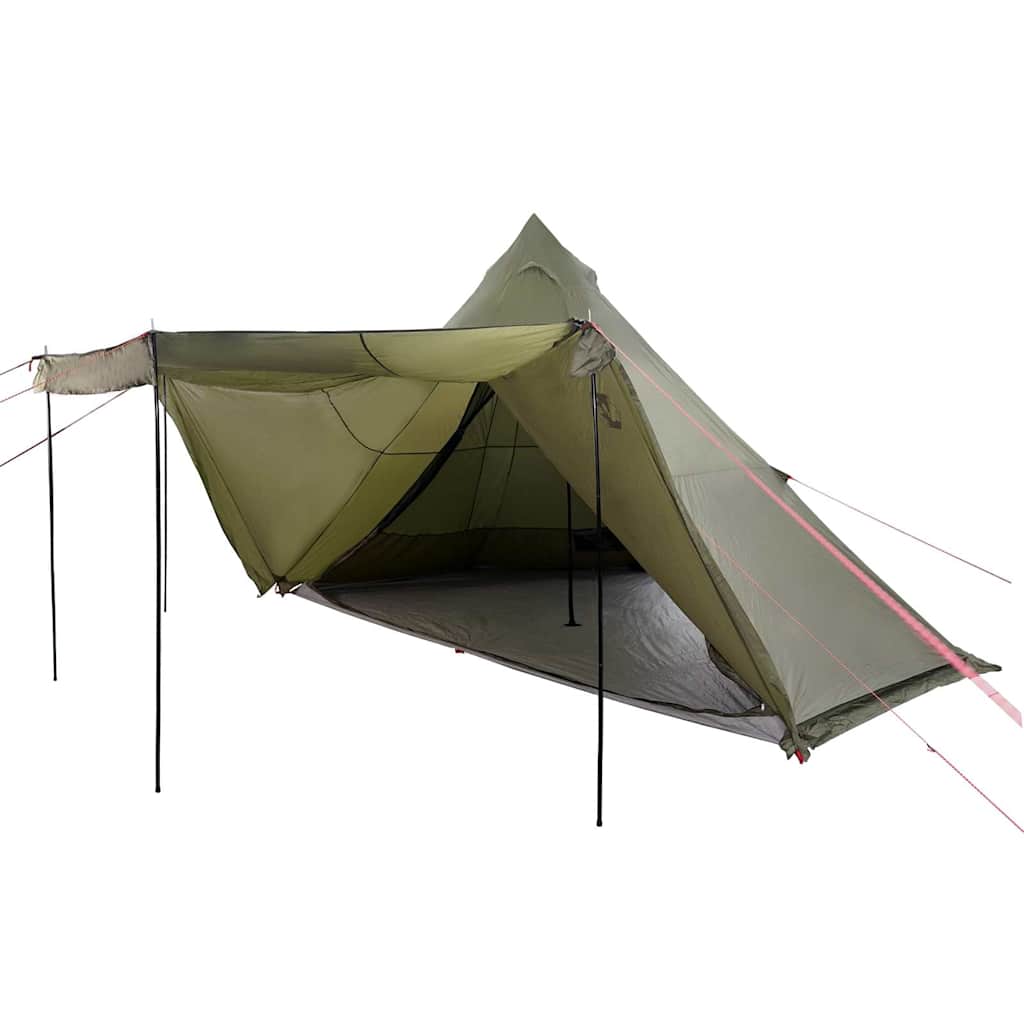Tenda Familiare Tipi per 8 Persone Verde Oliva Impermeabile