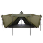 Tenda Familiare Tipi per 8 Persone Verde Oliva Impermeabile