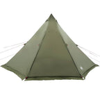 Tenda Familiare Tipi per 8 Persone Verde Oliva Impermeabile