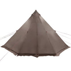 Tenda Familiare Tipi per 8 Persone Marrone Impermeabile